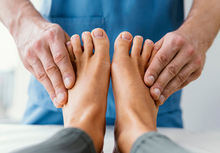 Podiatric health conditions and podiatry services